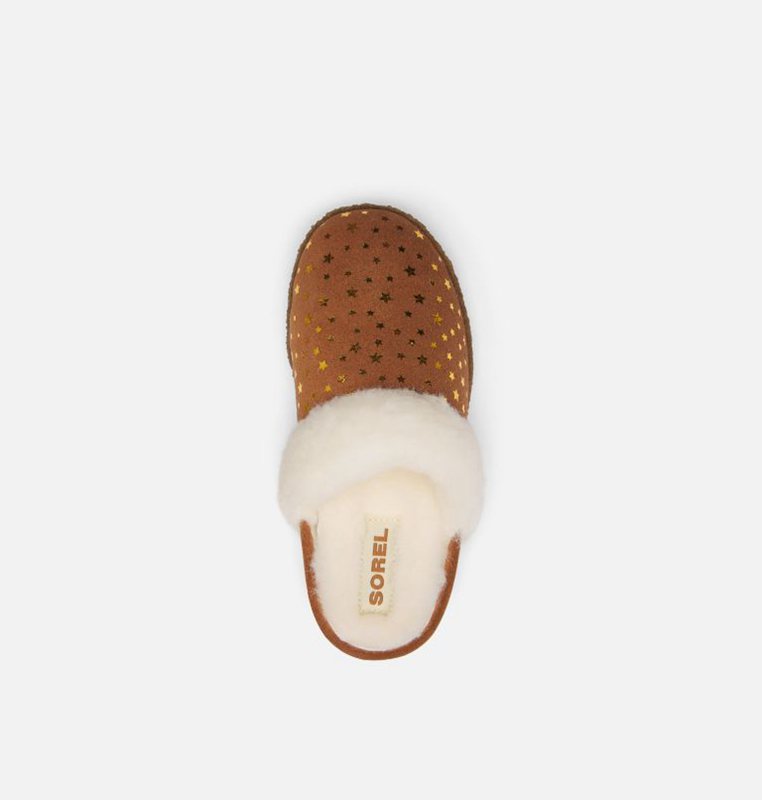 Kids Slippers Brown - Sorel Youth Nakiska™ II - 902-QHYOMT